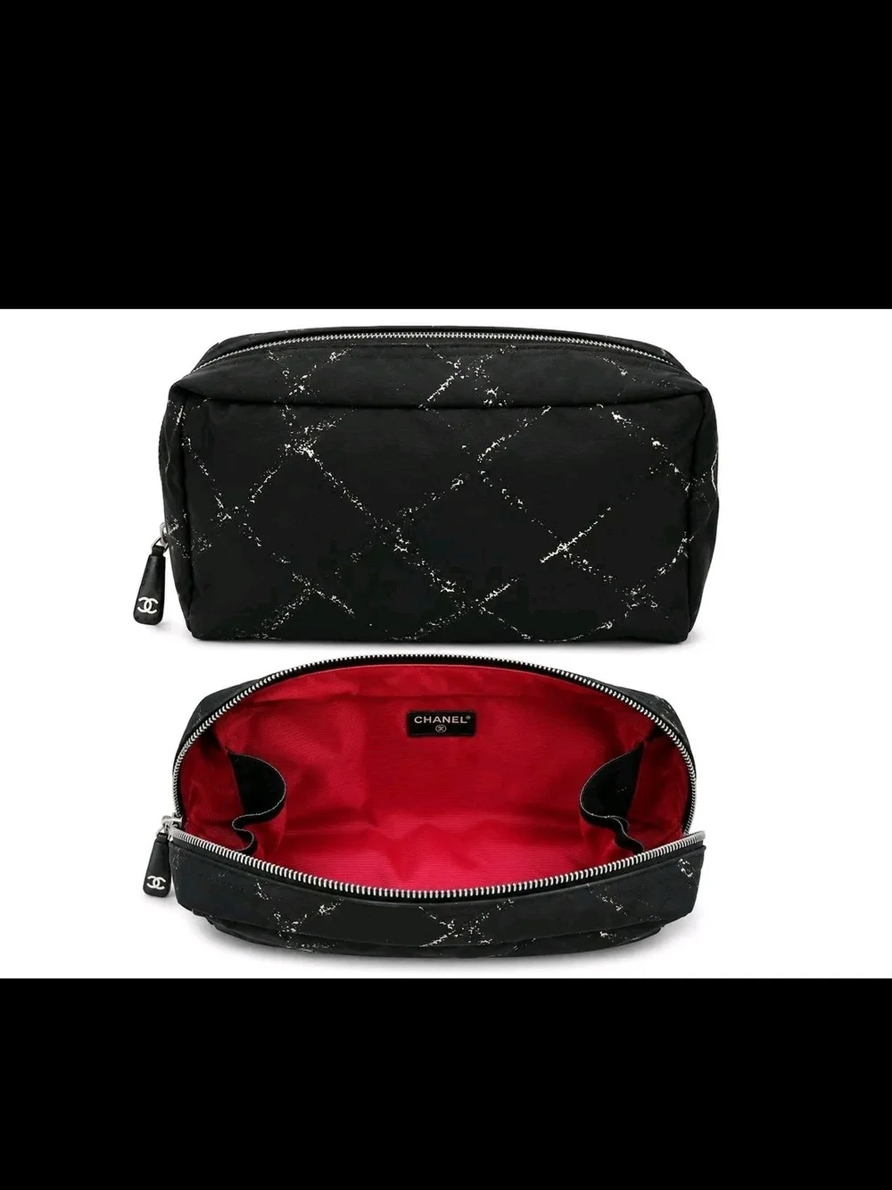 Chanel Travel Ligne Tote And Chanel Travel Ligne cosmetic bag